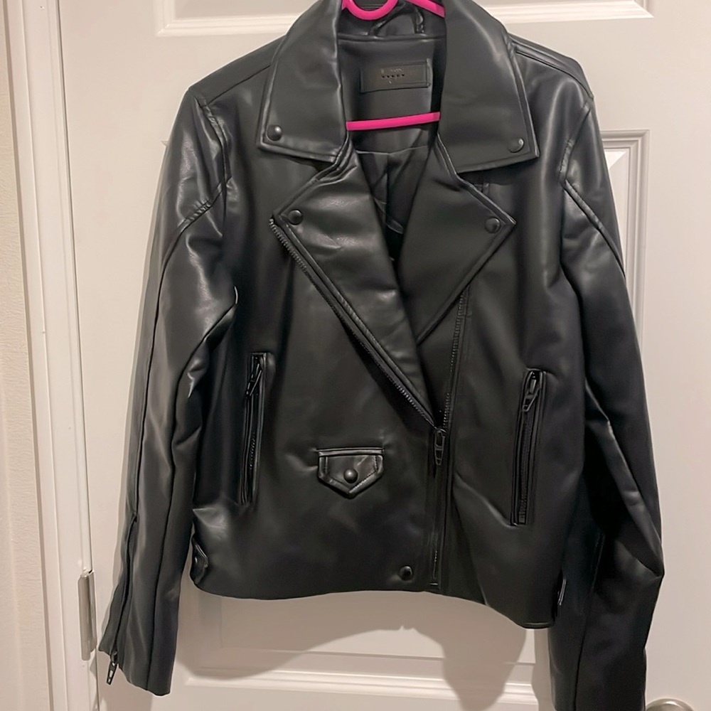 Blanknyc Faux Leather Moto Jacket
